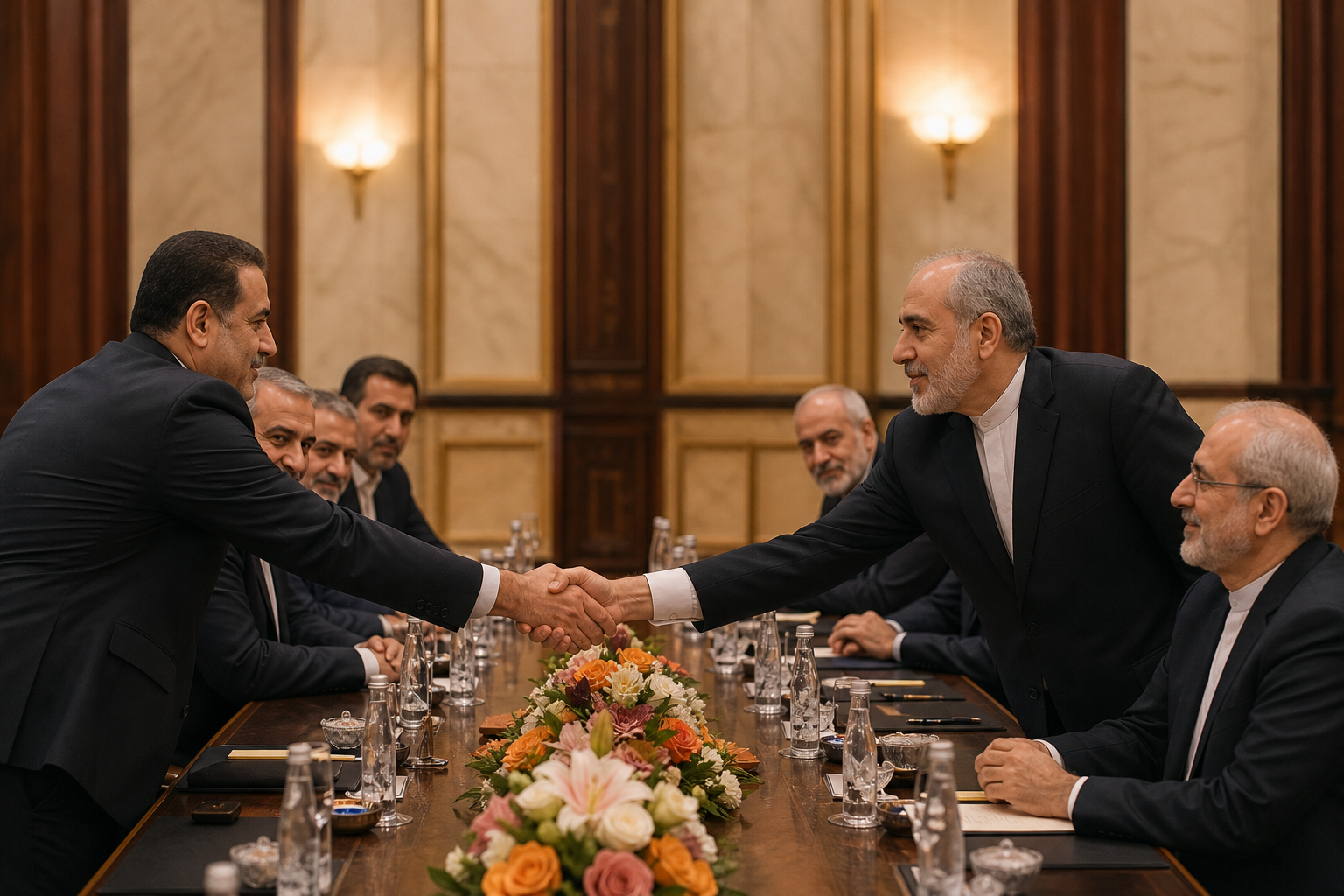 بغداد وطهران توسعان التعاون باتفاقات للنقل والربط السككي